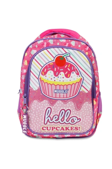 Muggle Mu-7051 Cup Cake Pembe Okul Çantası ürün görseli 1