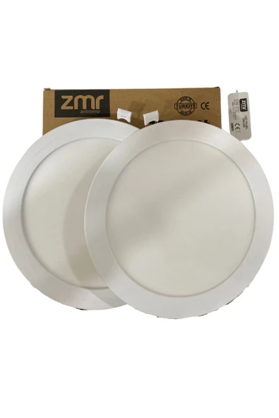 ZMR (2li)  ZMR 18 W PANEL LED ARMATÜR SIVA ALTI SLİM PANEL 6500K BEYAZ IŞIK ürün görseli 1