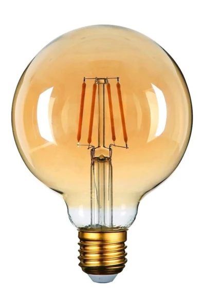 EKM29 ekim aydınlatma 4 w G95 rustik led flamanlı dekoratif ampul ürün görseli 1