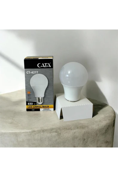 Cata CT4277 9W E27 GÜNIŞIĞI LED AMPUL - Resim 2
