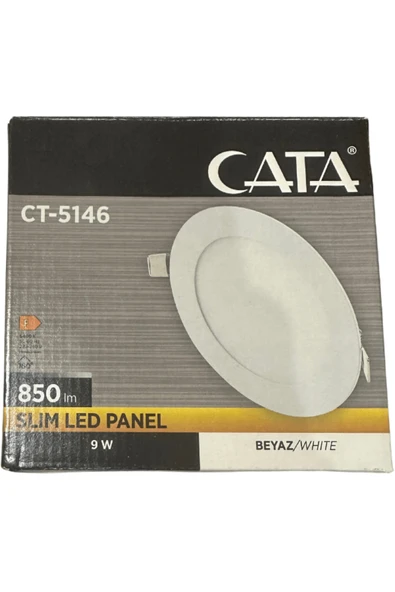 Cata CT-5146 9W 6400K (Beyaz Işık) Sıva Altı Led Panel ürün görseli 1