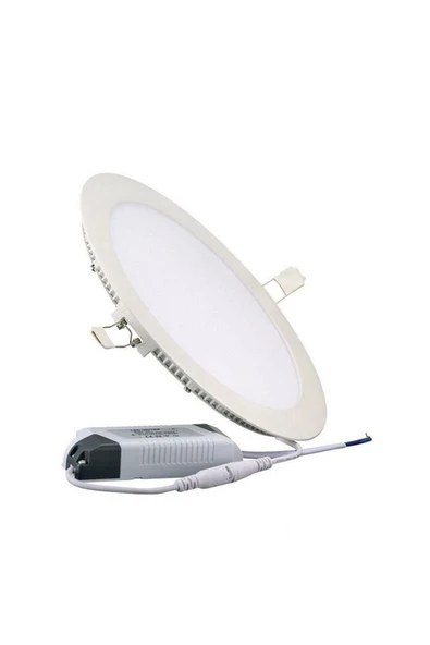 ZMR Ultra Ince 6w Slim Sıva Altı Yuvarlak Led Panel Spot Yüksek Lümen 6500k Beyaz Işık ürün görseli 1