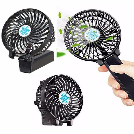 3 Kademeli Şarjlı Mini Fan Katlanabilir Vantilatör Usb Soğutucu ürün görseli 1