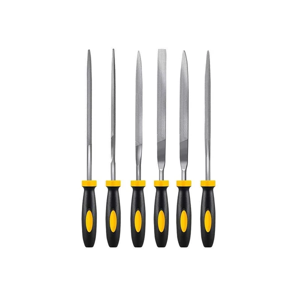 SGS 6 PARÇA MİNİ EĞE SETİ 5*180 MM SGS1358 - Resim 2