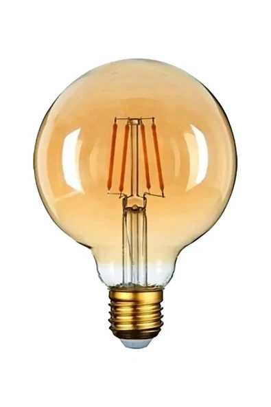 grafen 6w E27 Duylu 2700k G95 Led Rustik Ampul ürün görseli 1