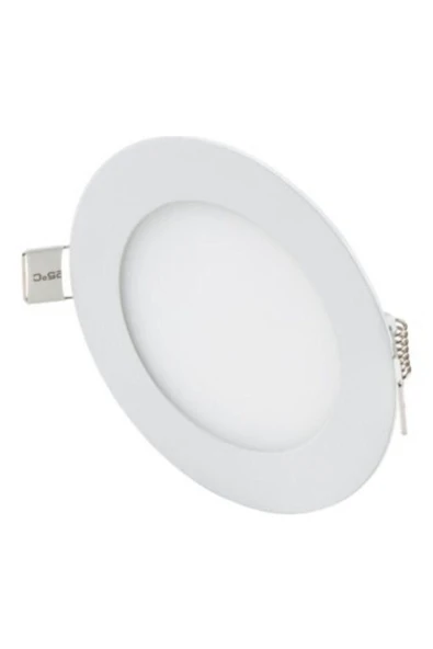 Lampist ekim aydınlatma 6w Slim Sıva Altı Yuvarlak Led Panel Spot Yüksek Lümen 3200K ürün görseli 1