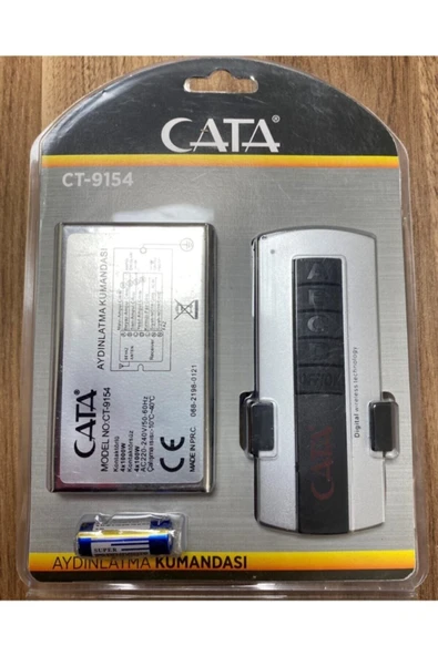 Cata 4x1000w 4 Lü Avize Uzaktan Kumandalı Ct-9154 ürün görseli 1