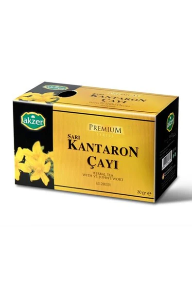 2'li Paket Sarı Kantaron Çayı (2x20 Süzen Poşet) ürün görseli 1