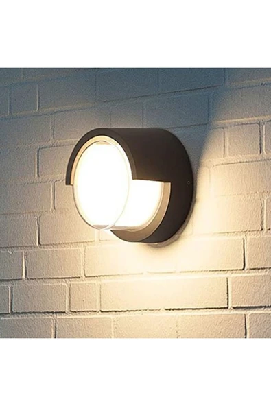 EKM29 ekim aydınlatma 12 Watt Dekoratif Bahçe Duvar Aplik, Led Aplik, Kapı Girişi, Villa Dış Cephe Apliği ürün görseli 1