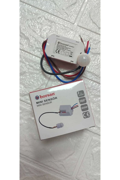 Borsan ekim aydınlatma mini sensör ürün görseli 1