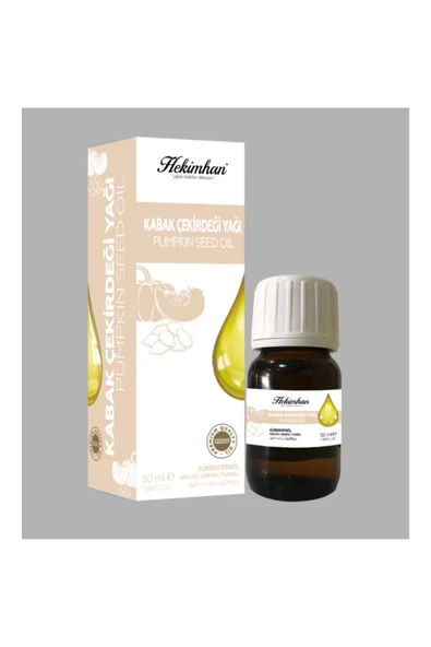 KABAK ÇEKİRDEĞİ YAĞI Soğuk Pres 50 ML ürün görseli 1