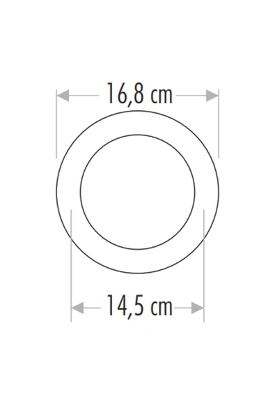 Cata 12w Slim Panel Günışığı Ct-5147g - Resim 3