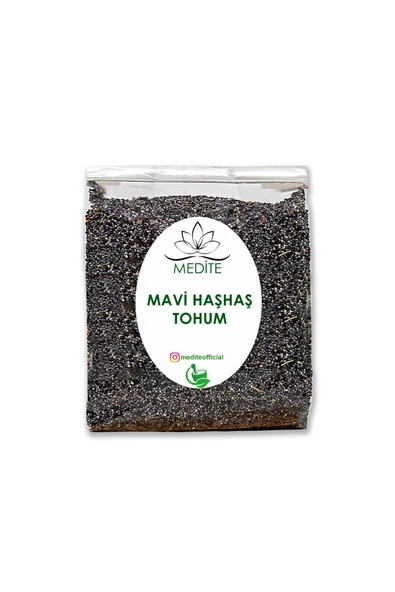 Mavi Haşhaş Tohum Tane Yeni Hasat 60 Gr ürün görseli 1
