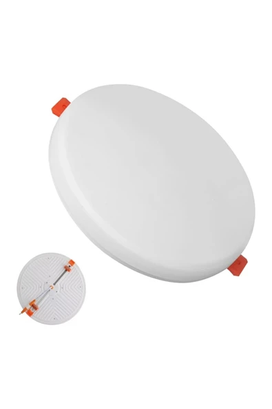 ZMR ekim aydınlatma 36 w ayarlanabilir yuvarlak yanaksız pro led panel spot BEYAZ 6500K ürün görseli 1