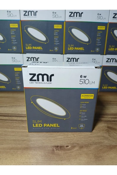 EKM29 ekim aydınlatma 6w Slim Sıva Altı Yuvarlak Led Panel Spot Yüksek Lümen 4000K ILIK BEYAZ ürün görseli 1