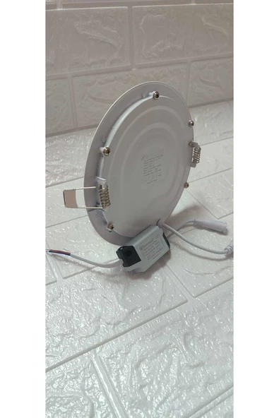 Borsan ekim aydınlatma 12 W yuvarlak sıva altı slim led armatür GÜNIŞIĞI ürün görseli 1