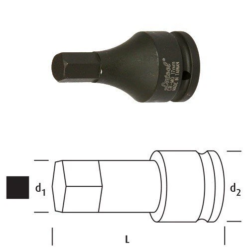 OSAKA LN34A24 ALLEN LOKMA 3/4" 24 mm ürün görseli 1