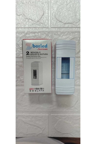 Borsan ekim aydınlatma 1 Lİ 2 Lİ MÜHÜRLÜ w otomat kutusu 10 LU PAKET ürün görseli 1