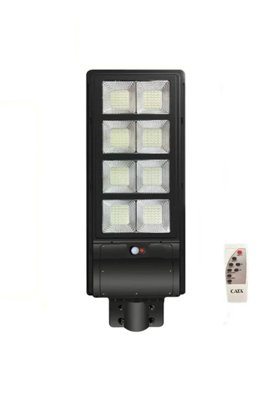 EKM29 ekim aydınlatma 300 W Solar Dış Mekan Sokak Armatürü Uzaktan Kumandalı 6400k Beyaz Işık ürün görseli 1