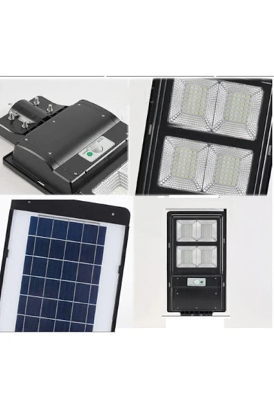 Cata ekim aydınlatma 200 w solar dış mekan sokak armatürü uzaktan kumandalı beyaz ışık ct-4640 ürün görseli 1