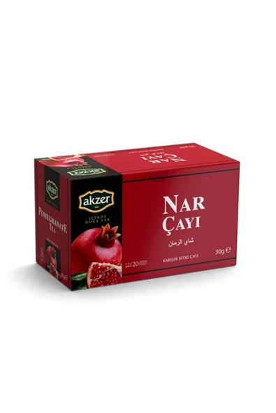 2'li Paket Nar Çayı (2x20 Süzen Poşet) ürün görseli 1