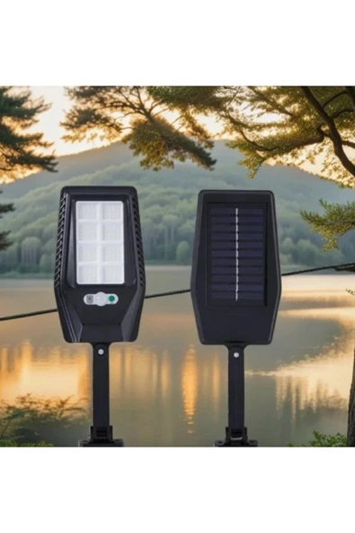 EKM29 ekim aydınlatma 40W Güneş Enerjili Solar Sokak Armatürü KUMANDALI – Beyaz Işık (KONSOL DAHİL) ürün görseli 1