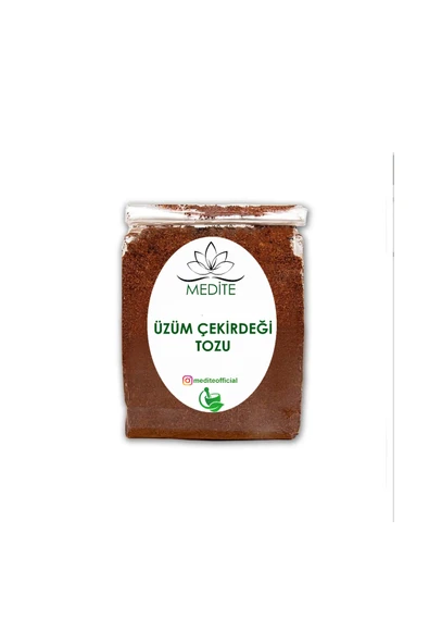 Siyah Üzüm Çekirdeği Tozu Öğütülmüş 225 Gr ürün görseli 1