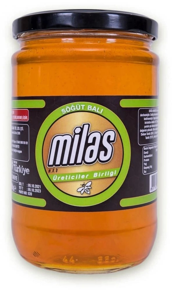 Milas Üreticiler Birliği Söğüt Balı 850 gr ürün görseli 1
