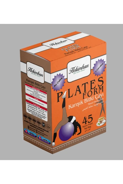Pilates Form Çay Doğal 45 li Süzen Poşet ürün görseli 1