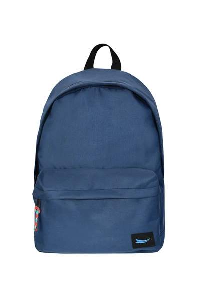 MİNİ BOY SPOR VE GÜNLÜK SIRT ÇANTASI 34 CM MAVİ ürün görseli 1