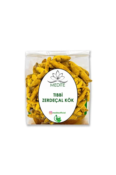 Tıbbi Zerdeçal Kök Çay Doğal Yeni Hasat 60 gr ürün görseli 1