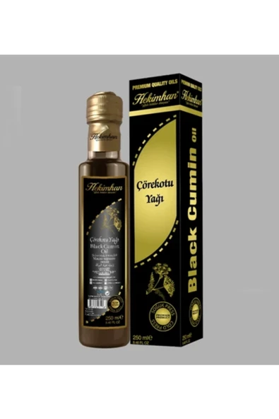 Hekimhan Soğuk Pres Çörek Otu Çayı Yağı 250 ml ürün görseli 1