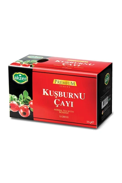 Kuşburnu Otu Çayı Doğal 20 Süzen Poşet ürün görseli 1