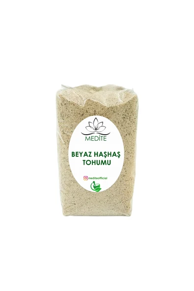 Beyaz Haşhaş Tohum Tane Yeni Hasat 100 gr ürün görseli 1