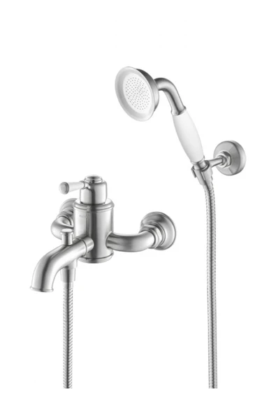 Bocchi Burlington Banyo Bataryası ve El Duşu Seti Krom 1004-0030 ürün görseli 1