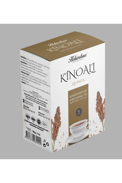 Kinoalı Karışık Bitki Otu Çayı 45li Süzen Poşet ürün görseli 1