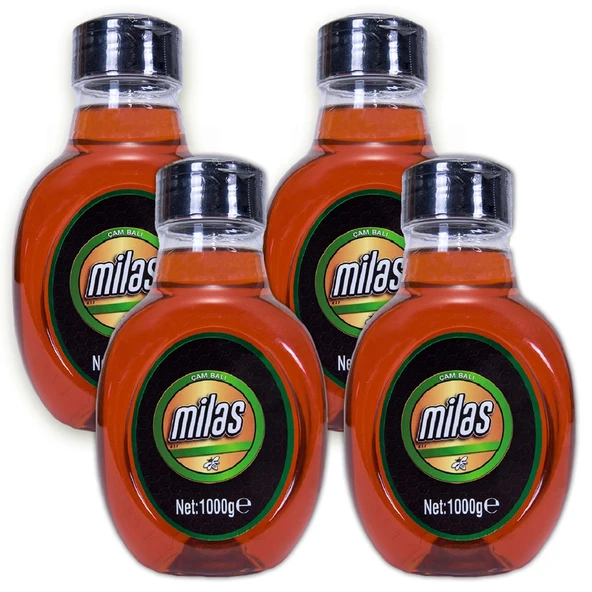 Milas Üreticiler Birliği Çam Balı 4 x 1 KG ürün görseli 1