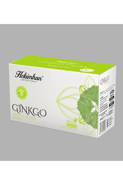 Ginko Biloba Otu Çayı Doğal 20li Süzen Poşet ürün görseli 1