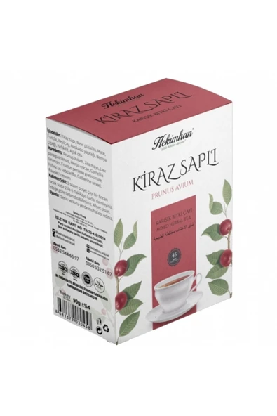 KİRAZ SAPLI KARIŞIK ÇAY 45 Lİ SÜZEN POŞET ürün görseli 1