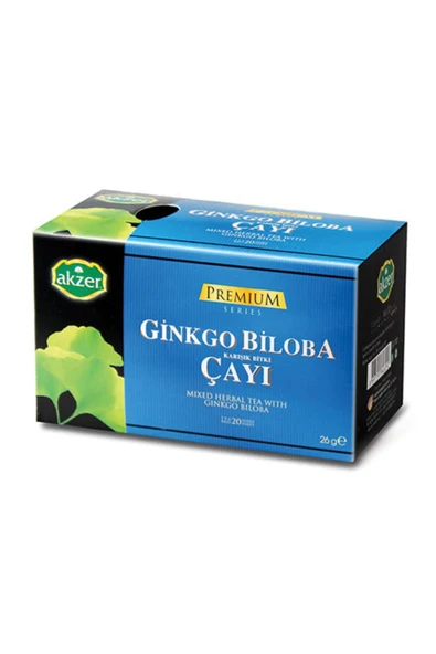 Ginkgo Biloba Otu Çayı 20 Süzen Poşet ürün görseli 1