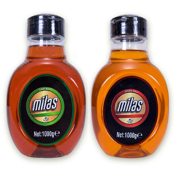 Milas Üreticiler Birliği Süzme Çiçek Balı 1 KG '' Süzme Çam Balı 1 KG ürün görseli 1