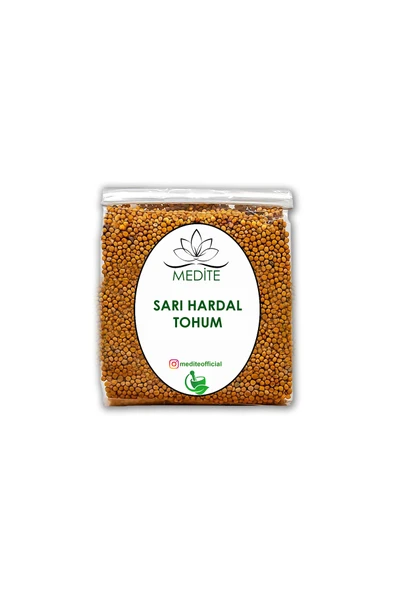Sarı Hardal Tohum Tane (Brassica alba) Yeni Hasat 150 gr ürün görseli 1