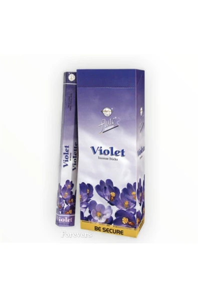 Flute Incense Sticks Violet (menekşe) 20 Adet Çubuk ürün görseli 1