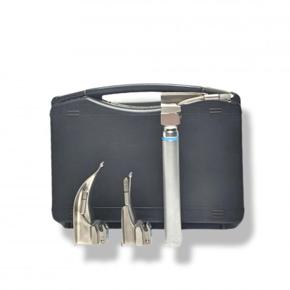 Archer Macintosh Pediatrik Laringaskop Set 3 Blade - Resim 3