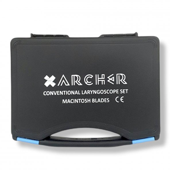 Archer Macintosh Laringaskop Set 3 Blade - Resim 3
