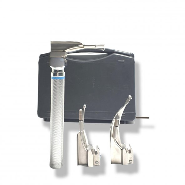 Archer Macintosh Pediatrik Laringaskop Set 3 Blade - Resim 5