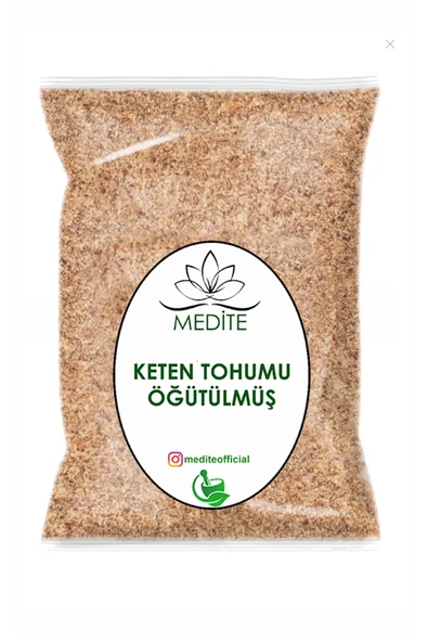 Keten Tohum Tane Öğütülmüş Yeni 1 Kg ürün görseli 1