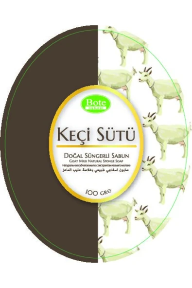 KEÇİ SÜTÜ SÜNGERLİ SABUN ürün görseli 1