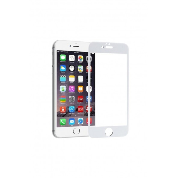 iPhone SE 2020 Seramik Nano 9D Tam Kaplayan Kırılmaz Cam Koruyucu ürün görseli 1
