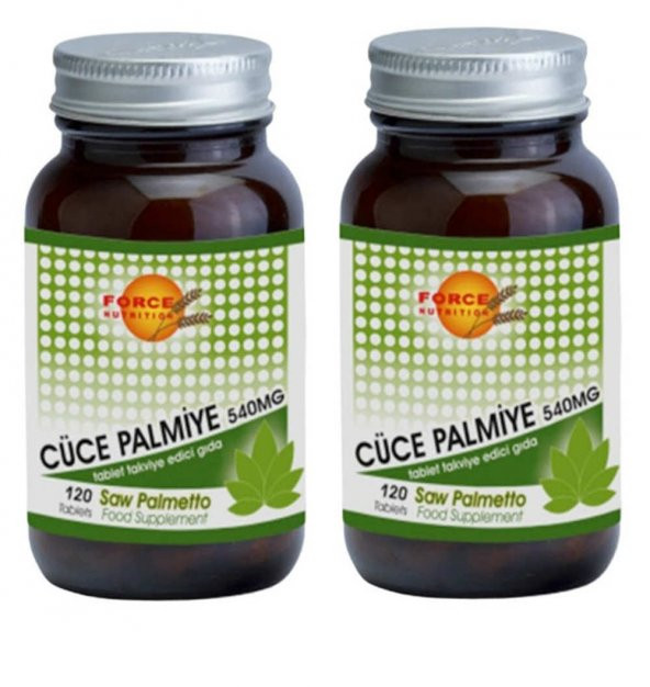Force Nutrition Saw Palmetto 120 Tablet 2 Adet ürün görseli 1